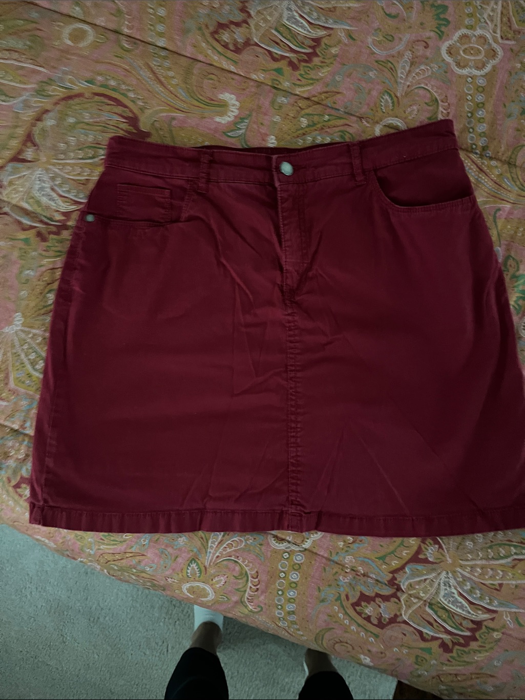Croft  Barrow Red Skort Excellent Condition